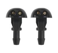 BCBSYCJP Ugello Lavavetri per Auto per Nissan Xterra 2000-2004 Ugello Doppio Foro Nero 2 Piezas