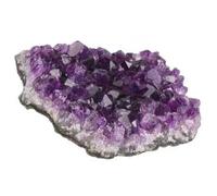 BCCIAPLN Pietre curative a grappolo di Cristallo di Ametista Premium | Deep Purple, ogni pezzo è unico e naturale, vera roccia grezza dall'Uruguay, per decorazioni per la casa, collezione