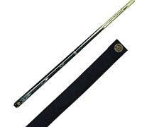 BCE Her-400 Heritage - Stecca Selby Unisex con Grana Coordinata, Punta da 145 cm, Punta da 9 5 mm, Testa Nera e Albero in Legno Naturale, 57 UK