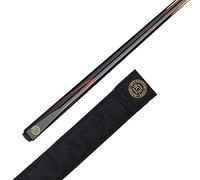 BCE Stecca da snooker/biliardo in frassino nordamericano Mark Selby, punta da 145 cm e 9,5 mm, con custodia classica