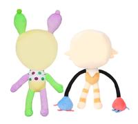 BCEDIGAD 2pcs Gioco horror Avventura Giocattoli di Peluche Morbido Figure Riempite con Grandi Occhi E Braccia Colorati, Carini Animati Bambole per Bambini Ragazzi Ragazze Regalo di compleanno