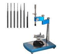 Bceer Attrezzatura per Laboratorio Odontotecnico Misuratore Parallelo Regolabile Dispositivo di Visualizzazione del Mandrino Misuratore Parallelometro Portatile da Laboratorio