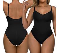 Bcenoilua Body Contenitivo Modellante Donna Bodysuit Tanga Invisibile Shaper Intimo Snellente Shaper Shaping Shapewear Tracolla Regolabile HS