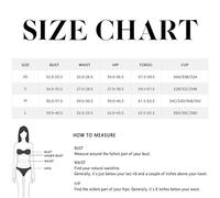 Bcenoilua Costumi da Bagno per Donna a V Due Pezzi Bikini Set Bikini da Spiaggia da Bagno Donna Sexy 2024 Estivo