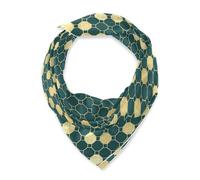 BCFHRGT Pashmina di modo della sciarpa di seta quadrata blu navy del favo delle api per le donne per l'inverno bufanda para mujer