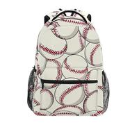 BCFHRGT Retro Baseball Style bambini principessa zaino con grandi libri borsa per le donne mochilas escolares para ni?os de 10 a?os