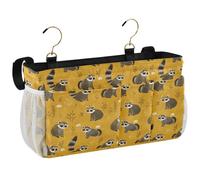 BCFHRGT Sweet Red - Borsa portaoggetti da comodino con picchio dal ventre, da appendere, per casa, dormitorio, letto a castello