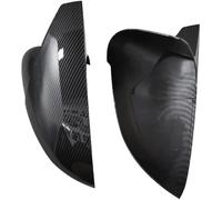 BCGFTSA Specchietto Retrovisore Auto Copertura per Audi A4 A5 B9 Side Mirror Caps (Carbon Look) 2017 2018 2019 S4 S5 RS5 Copri Specchietto Retrovisore Laterale Alloggiamento dello Specchio