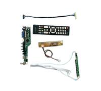 BCHGTRDR for QD14TL01 QD14TL02 N141I1 N141I3 Scheda Controller 1CCFL Display LCD Kit Fai da Te 1280×800 LVDS 30 Pin IR+USB+AV+HDMI+VGA TV Analogica(for N141I3-L07)