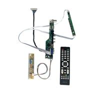 BCHGTRDR Scheda Controller Driver LCD Adatta for LP154W02-A1 LP154WE2-TL Monitor LVDS 30 Pin TV Analogica 1680×1050 Kit Fai da Te 1CCFL AV+USB+IR+VGA+HDMI(for LP154W02(TL)(09))