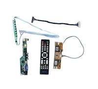 BCHGTRDR Scheda Controller LCD Adatta for LTM230HP01 LTM230HT01 M236MWF1 Kit Fai da Te TV Display Analogico VG HDMI+AV+USB+IR 30 Pin LVDS 1920×1080 4CCFL(for M236MWF1 R2)
