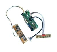 BCHGTRDR Scheda Controller LCD MNT68676 Adatta for Monitor LM215WF1 LM215WF2 LM215WF3 4CCFL VGA DVI HDMI Compatibile Kit LVDS 30 Pin Fai da Te 1920×1080(for LM215WF1(TL)(B1))