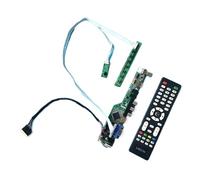 BCHGTRDR Scheda Driver Controller for B156XW03 V0/V1 B156XW03 V2 USB+AV+VG HDMI Laptop Matrix 15.6" LVDS 40Pin TV Analogico 1366x768 Kit Fai da Te(for B156XW03 V.0)