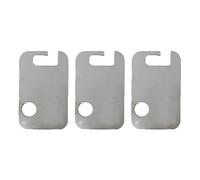 BCHIAON Adatto per Audi A3 S3 Rs3 Mk2 A4 S4 Rs4 B6 B7 A6 S6 Rs6 C5 C6 Q7 Tt 3X Auto Anteriore Inferiore cerniera della porta Rondella Spessore Pad Limitatore di Controllo Arresto