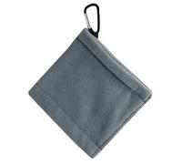 BCIOUS Asciugamano in microfibra per la pulizia delle palline da golf con moschettone e gancio per assorbire l'acqua, panno per pulire la testa del club