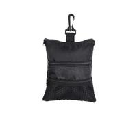 BCIOUS Borsa organizer per palline da golf, resistente all'acqua, con 10 scomparti elastici con tasche con cerniera, può contenere 12 palline, borsa portaoggetti per attrezzatura da passeggio