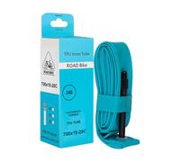 BCIOUS Camera d'aria per biciclette da strada, costruzione robusta, 700 x 18 28 C, sistemi di valvole francesi con riduzione del rischio di perdite d'aria per biciclette