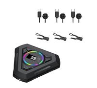 BCIOUS Clicker automatico dello schermo mobile per i giochi Installazione rapida Tapping fisico Clicker continuo del dito Clicker del dito Clicker dello schermo continuo dispositivo