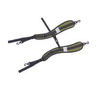 BCIOUS Confezione da 2 spallacci leggeri ad alta resistenza con gancio per escursionismo campeggio zaini accessori ergonomici regolabili cinghie pettorali