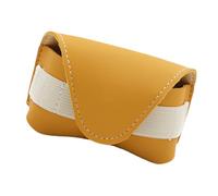 BCIOUS Cuoio DELL'UNITÀ di elaborazione Golfs Balled Bag Per Uomo Donna Caso di Immagazzinaggio Tees Titolare Del Sacchetto Del Supporto Del Tees Del