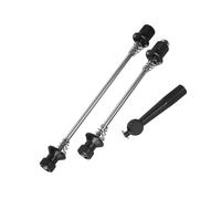 BCIOUS Gli assi in acciaio ad alta resistenza rilasciano rapidamente lo spiedo antifurto, compatibilità con la maggior parte dei mozzi delle biciclette a rilascio rapido dello spiedo della ruota