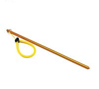 BCIOUS Indicatori subacquei Stick Leghe di alluminio Noise Maker Rod Puntatori con cordino da polso Subacquea Dispositivi di segnalazione subacquea Leghe di alluminio Bastone da immersione con cordino