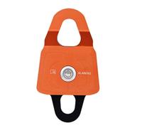 BCIOUS Leghe di alluminio leggere del rullo singolo/due della puleggia del pannello laterale che rampicano il pannello laterale mobile dell'attrezzatura di trasporto di alta altitudine