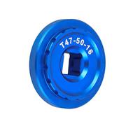 BCIOUS Manicotto per movimento centrale Mountain Bike in lega di alluminio ad alta efficienza per un'installazione fluida del trasferimento di potenza Strumento di installazione per biciclette in lega