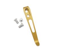 BCIOUS Morsetto posteriore resistente in acciaio inox pieghevole taglierina tasca clip per taglierina strumento compatto posteriore trasportare accessori strumento cintura di fissaggio