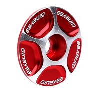 BCIOUS NUOVO Alluminio Threadless Road Bike Stem Accessori Cuffia Top Cap Copertura Accessori Ciclismo per Uomo Strada per le Donne Bambini Kit Seggiolini Bottiglia