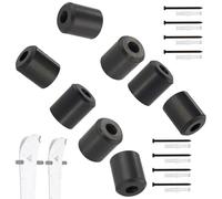 BCIOUS Supporto da parete per snowboard con gancio di ricambio per tavola da sci, espositore da parete per snowboard