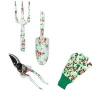 BCJMKDX Attrezzi da Giardinaggio, Set di Attrezzi da Giardinaggio antiruggine - Attrezzi da Giardinaggio Resistenti for Interni ed Esterni - Regalo Perfetto for i giardinieri