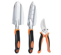 BCJMKDX Attrezzi da Giardinaggio, Set di Attrezzi da Giardinaggio antiruggine - Attrezzi da Giardinaggio Resistenti for Interni ed Esterni - Regalo Perfetto for giardinieri, Uomini e Donne