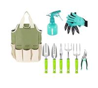 BCJMKDX Attrezzi da Giardinaggio, Set di Attrezzi da Giardinaggio antiruggine - Attrezzi Resistenti for Interni ed Esterni for Gli Appassionati di Giardinaggio for Uomini e Donne