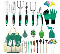 BCJMKDX Attrezzi da Giardinaggio, Set di Attrezzi da Giardinaggio antiruggine - Perfetto for Uso Interno ed Esterno | Regalo di Giardinaggio Ideale for Uomini e Donne