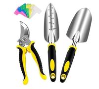 BCJMKDX Attrezzi da Giardinaggio, Set di Attrezzi da Giardinaggio antiruggine - Perfetto for Uso Interno ed Esterno | Regalo di Giardinaggio Ideale for Uomini e Donne