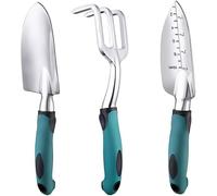BCJMKDX Attrezzi da Giardinaggio, Set di Attrezzi da Giardinaggio antiruggine - Perfetto for Uso Interno ed Esterno | Regalo di Giardinaggio Ideale for Uomini e Donne