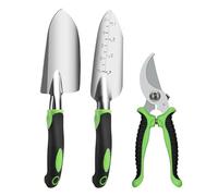 BCJMKDX Attrezzi da Giardinaggio, Set di Attrezzi da Giardinaggio antiruggine - Perfetto for Uso Interno ed Esterno | Regalo di Giardinaggio Ideale for Uomini e Donne