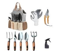 BCJMKDX Attrezzi da Giardinaggio, Set di Attrezzi da Giardinaggio antiruggine - Perfetto for Uso Interno ed Esterno | Regalo di Giardinaggio Ideale for Uomini e Donne