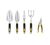 BCJMKDX Attrezzi da Giardinaggio, Set di Attrezzi da Giardinaggio antiruggine - Perfetto for Uso Interno ed Esterno | Regalo di Giardinaggio Ideale for Uomini e Donne