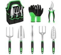 BCJMKDX Attrezzi da Giardinaggio, Set di Attrezzi da Giardinaggio antiruggine - Perfetto for Uso Interno ed Esterno | Regalo di Giardinaggio Ideale for Uomini e Donne