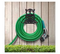 BCJMKDX Avvolgitubo da Giardino. Supporto for Tubo Flessibile antiruggine for Tubi Idraulici, Semplice e Durevole, Carrello avvolgitubo con Design a Gufo