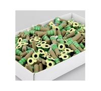 BCJMKDX Bastoncini di Moxa. 180 Pezzi Mini Tubo di Moxa Autoadesivo Adesivo for moxibustione Terapia bruciatore Senza Fumo Riscaldamento Punto di agopuntura meridiano
