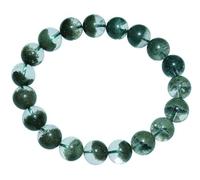 BCJMKDX Bracciali di perline, Braccialetto con perline di cristalli curativi e pietre preziose for donna uomo, gioielli for meditazione Reiki, 12 mm(14mm)
