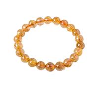 BCJMKDX Bracciali di perline, Braccialetto con perline rotonde in pietra naturale, braccialetti elastici pietre preziose for donne e uomini, 10 mm(14mm)