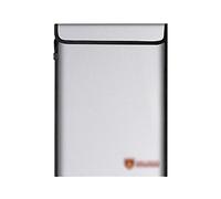 BCJMKDX cartella, Porta documenti con cerniera, cartella organizer for, valigetta porta resistente all'acqua A13(Silver,Style1)