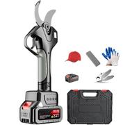 BCJMKDX Cesoie da Giardino, Forbici da potatura for Alberi e Piante Giardinaggio | Professionali a Batteria | Diametro di Taglio 1,7 Pollici