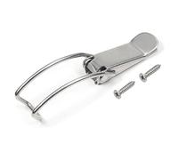 BCJMKDX Clip a Scatto a Ginocchiera. Chiusura a levetta, Chiusura a levetta a Molla, Gancio Resistente, 10 Pezzi 304