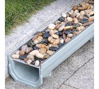 BCJMKDX Coprifognature,. Kit di drenaggio for Trincea da Giardino, Patio, Cortile, Filtro di Scarico for lavello da Cucina e Bagno, canaline e Griglie fognarie(20x20cm(7.9"x7.9"))