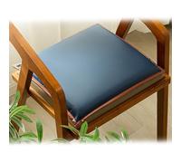 BCJMKDX Cuscino di Sostegno, Vintage Comfortables|Square Chair Pads with Zipper|all-Season Comfort Memory Foam Seat Pad(Blue,40x40cm)